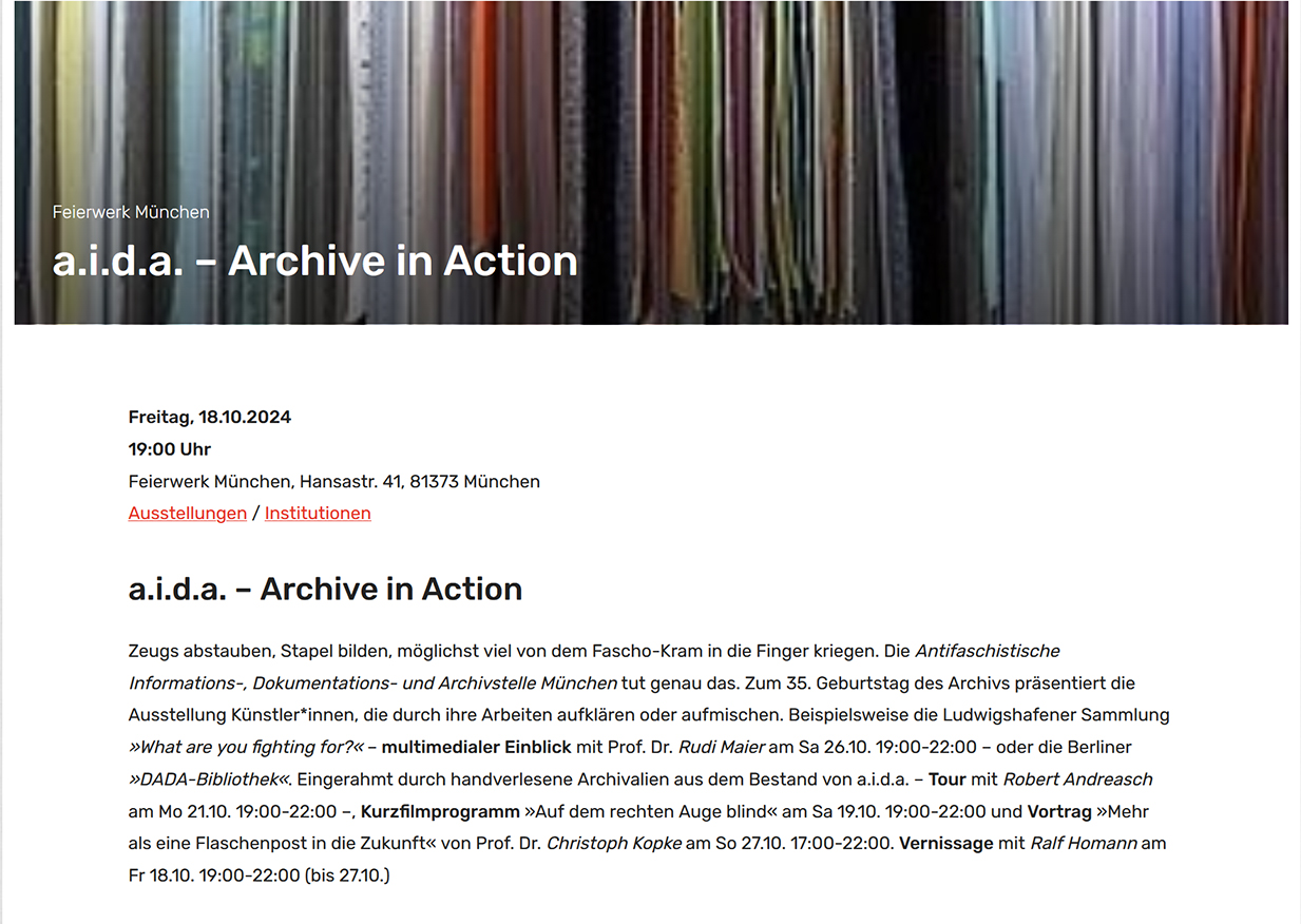 Archive in Action